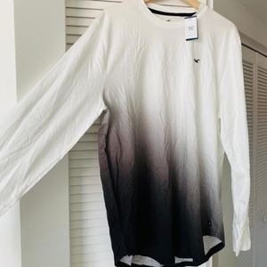 Hollister long sleeve 100% cotton t-shirt